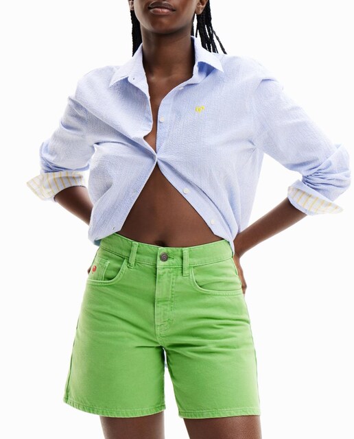 Imagen 0 de Shorts vaqueros lisos