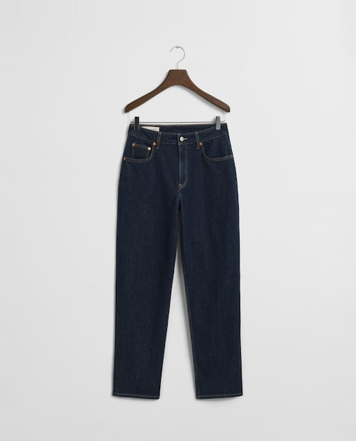 Imagen 0 de Vaqueros de mujer corte regular y pernera recta