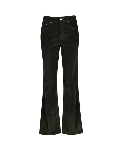 Imagen 0 de Vaquero de mujer de pana acampanados inspiración vintage