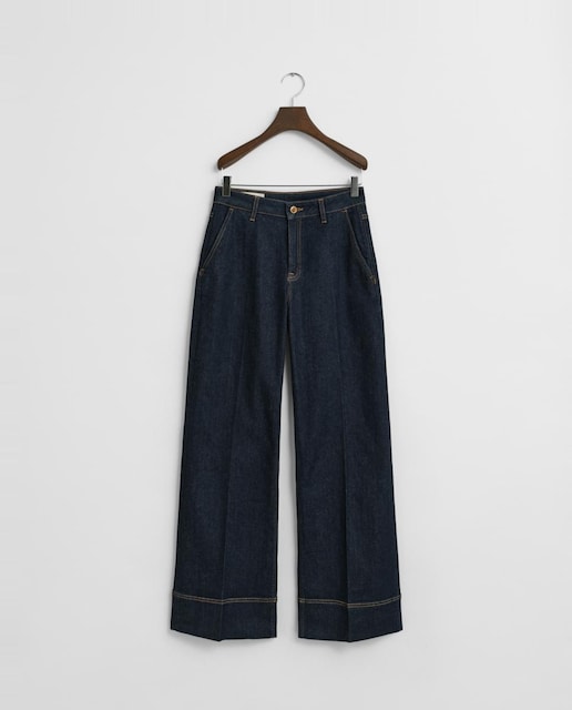 Imagen 0 de Vaqueros de mujer corte slim acampanados