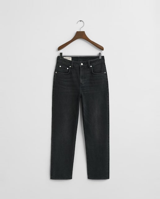 Imagen 0 de Vaqueros de mujer de corte regular apertura de cremallera