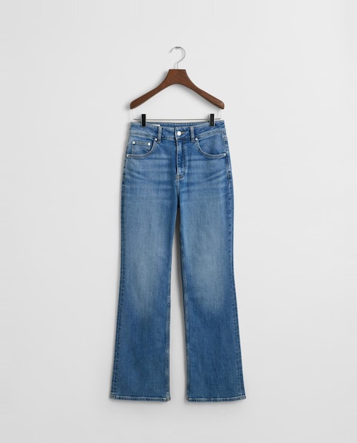 Imagen 0 de Vaqueros de mujer slip cintura de tiro medio cierre con botón y cremallera