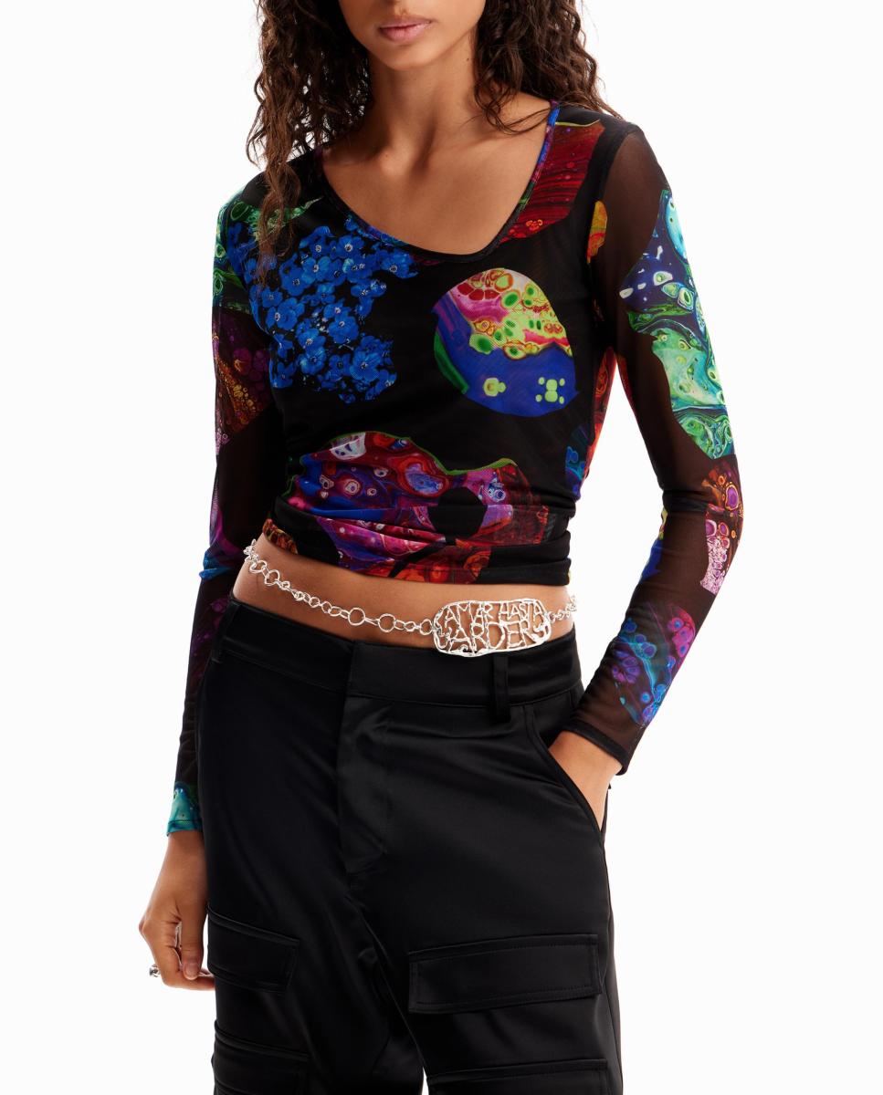 Imagen 0 de Camiseta tul mineral M. Christian Lacroix