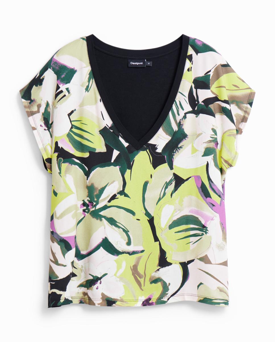 Imagen 0 de Camiseta manga corta tropical