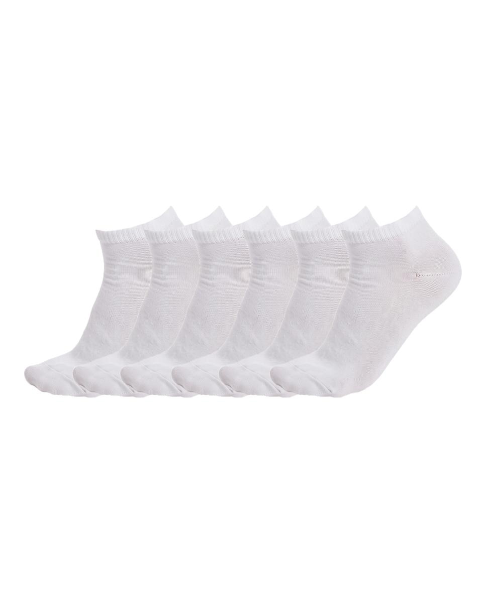 Imagen 0 de Pack 6 mujer calcetines algodón bajos