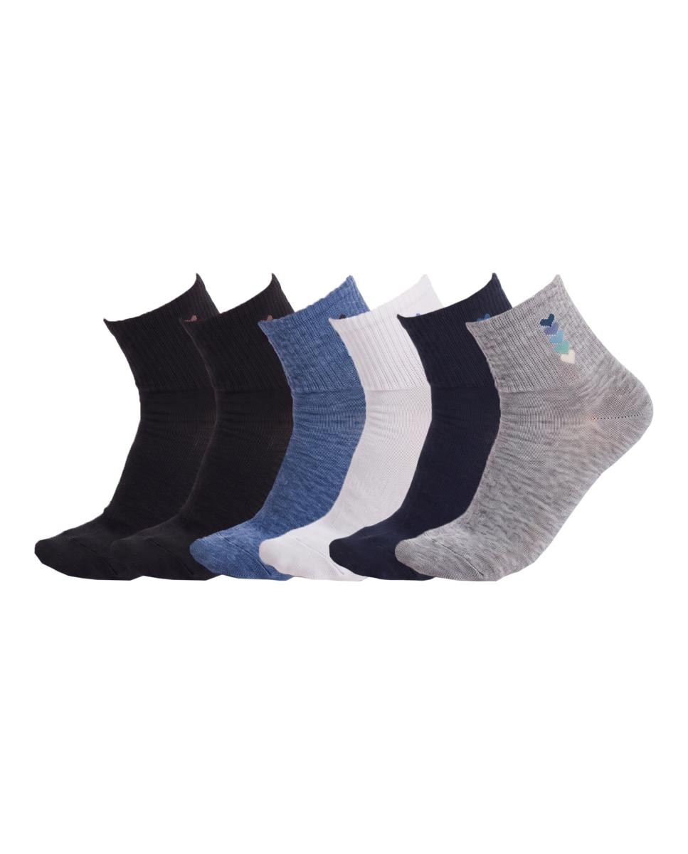 Imagen 0 de Pack 6 mujer calcetines algodón bajos