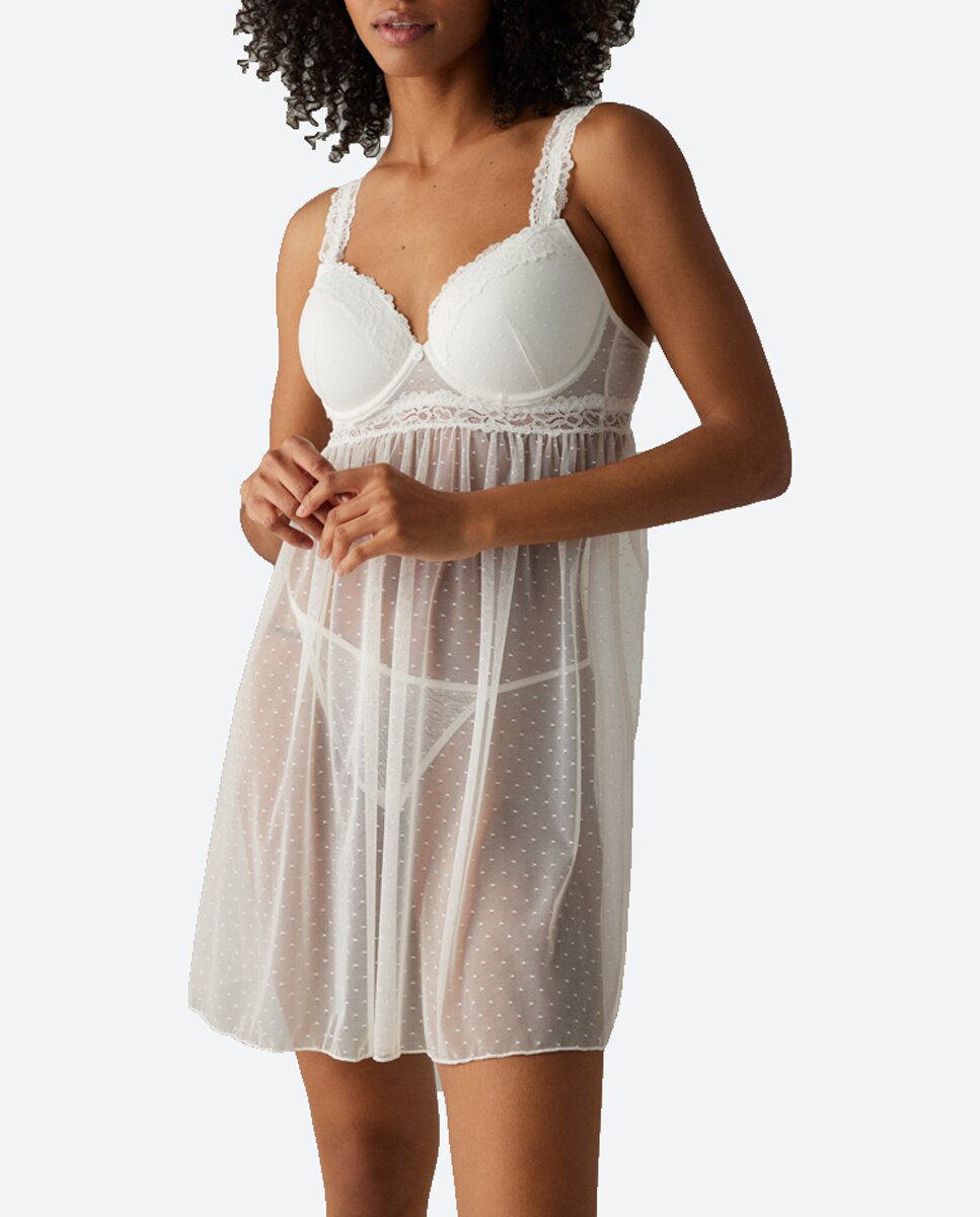 Imagen 0 de Conjunto camisón y tanga