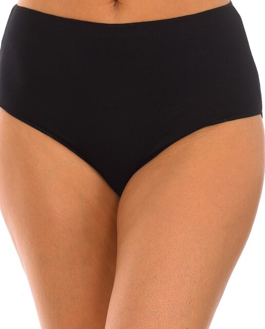 Imagen 0 de Pack 2 Bragas Mujer Cintura Alta de Bambú Q906