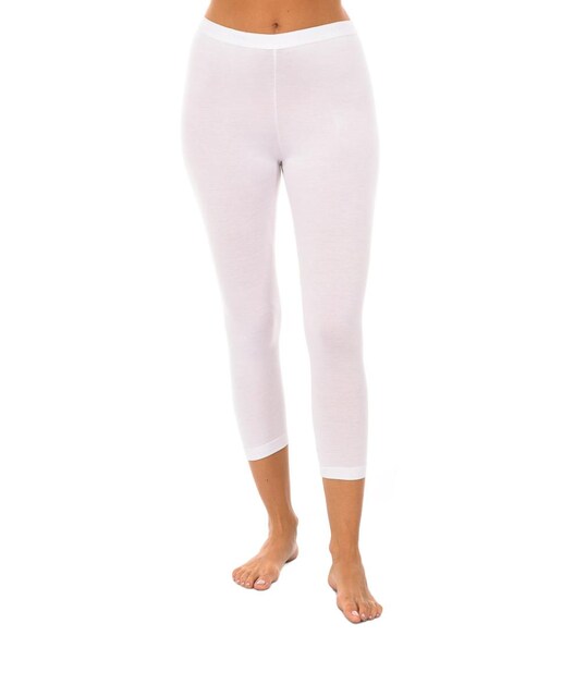 Imagen 0 de Legging Mujer 3/4 Cintura Alta de Bambú Q804