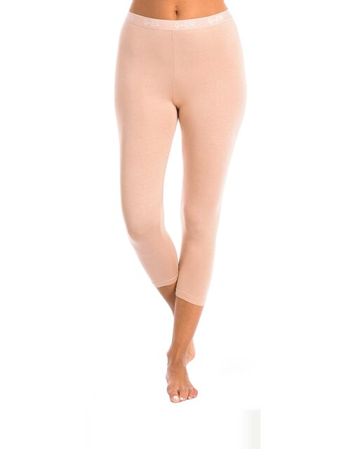Imagen 0 de Legging Mujer 3/4 Cintura Alta de Bambú Q804