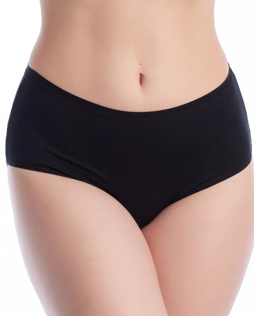 Imagen 0 de Pack 2 Bragas Mujer Corte Alto Micromodal Q108