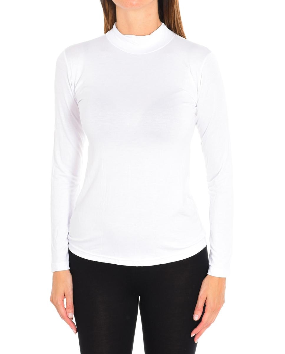 Imagen 0 de Camiseta Interior Mujer Manga Larga de Bambú Q712