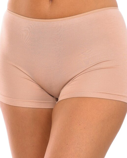 Imagen 0 de Pack 2 Bragas Culottes Mujer Tipo Boxer de Bambú Q901