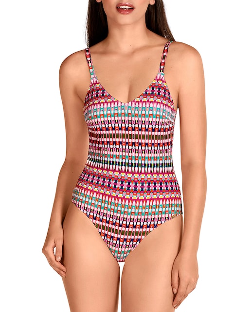 Imagen 0 de Bañador de mujer copa B Trisk escote pico