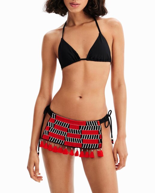 Imagen 0 de Top bikini triangular Stella Jean de mujer