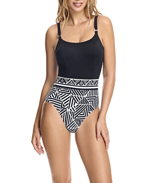 Imagen 0 de Bañador mujer escote cuadrado