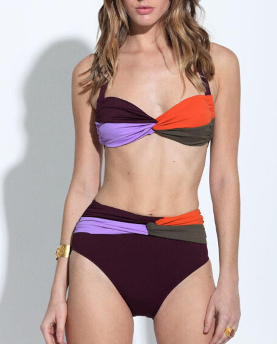 Imagen 0 de Bikini de mujer bandeau cruzado