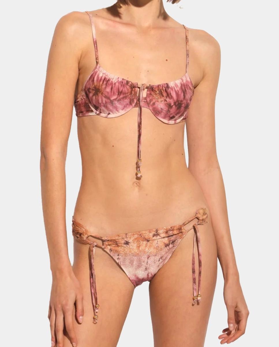 Imagen 0 de Bikini de mujer  aros fruncido