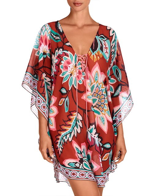 Imagen 0 de Kaftán corto Taipur corte poncho