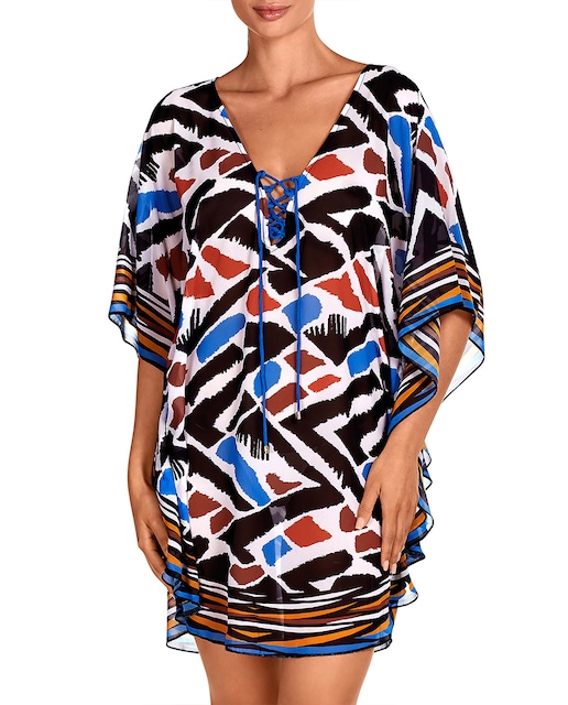 Imagen 0 de Kaftán corto Congo corte poncho