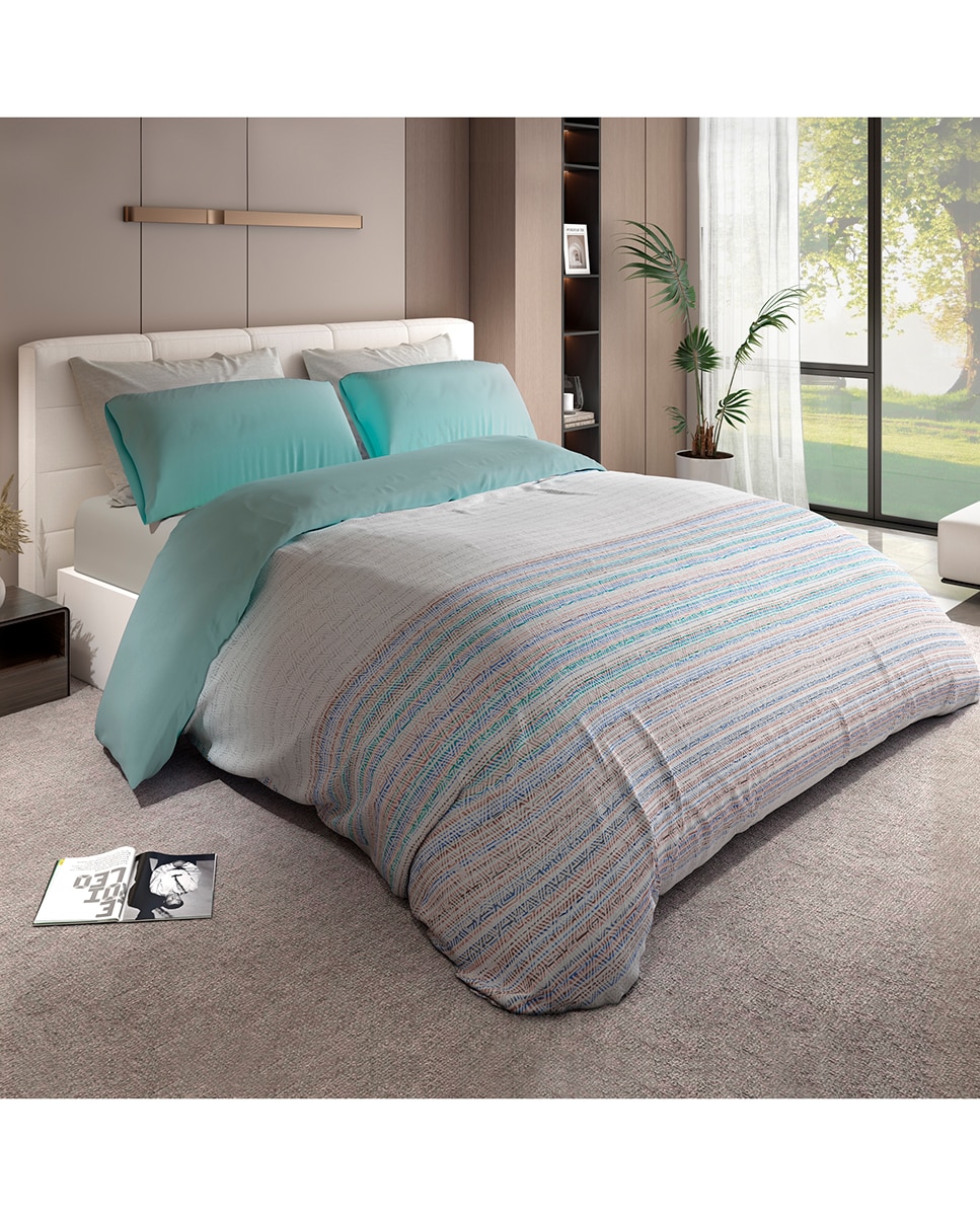 Imagen 0 de Funda Nordica 3 Piezas. Combinación perfecta de materiales.Maxima calidad y confort en tu cama
