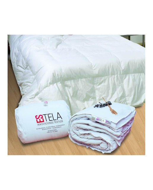 Imagen 0 de Relleno nórdico de microfibra , 350 gr, m2 , 280x240 cm