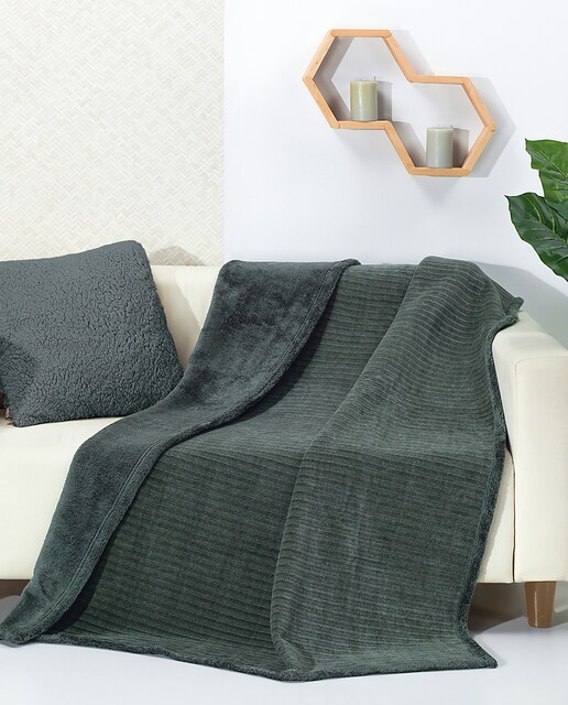 Plaid multiusos con chenilla y sedalina