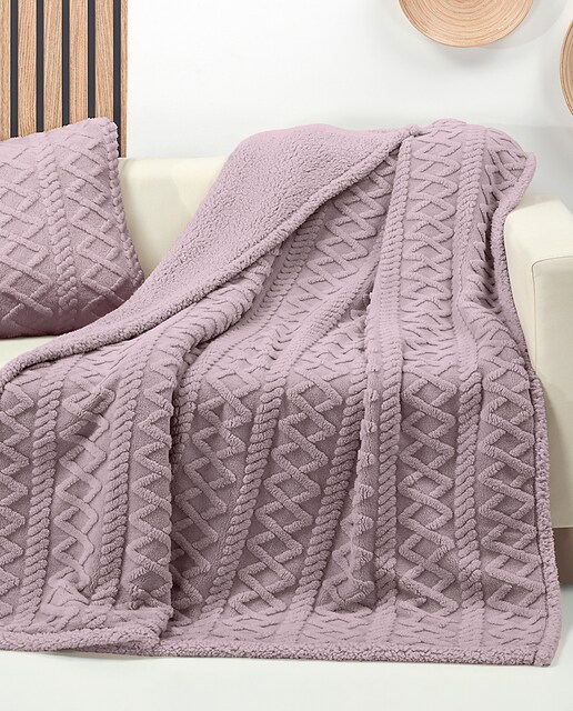 Plaid multiusos sedalina con diseño