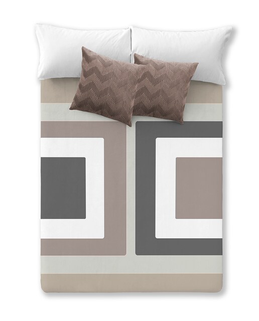 Manta estampada terciopelo