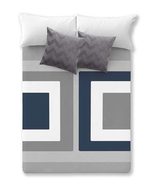 Manta estampada terciopelo