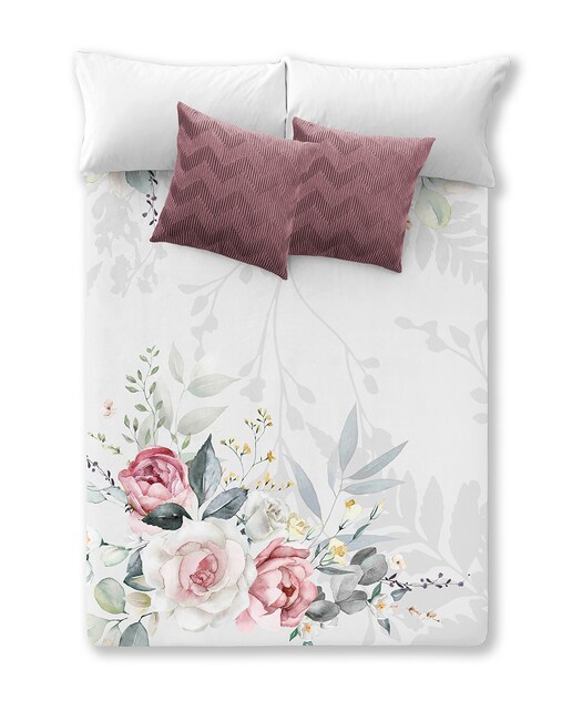 Manta estampada terciopelo