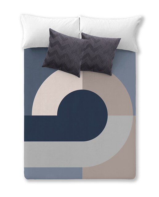 Manta estampada terciopelo