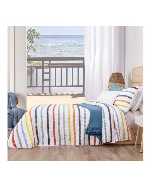 Conjunto de Bouti reversible con las fundas de cojines