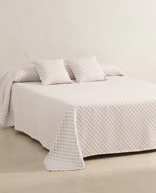 Imagen 0 de Colcha jacquard Cruz Rosa