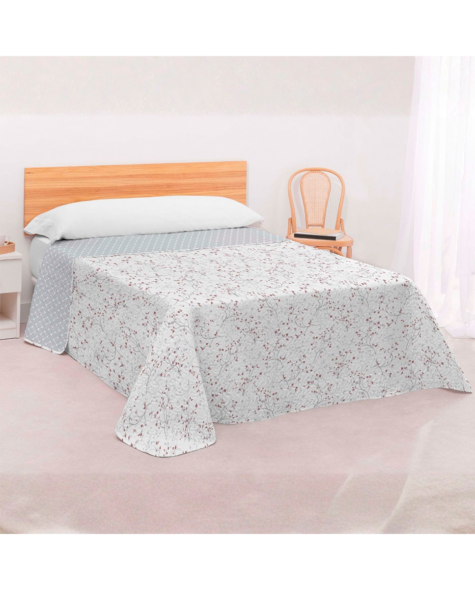 Imagen 0 de Colcha de verano estampada reversible Caris