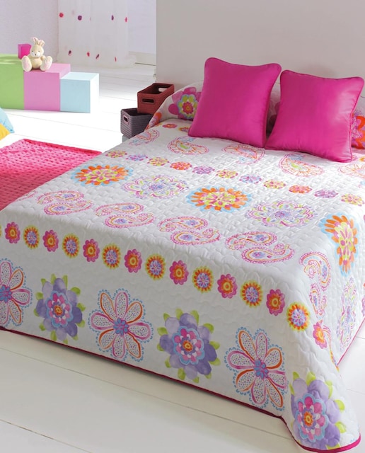 Imagen 0 de Copriletto estampado ideal para entretiempo