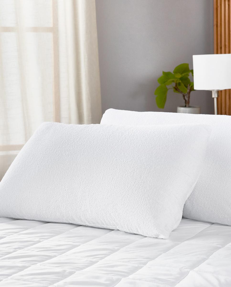 Imagen 0 de Funda de almohada de rizo con Aloe impermeable