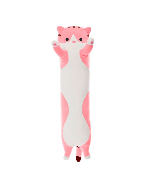 Imagen 0 de Almohada extrasuave y mullida diseño gatito. 50 cm.
