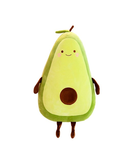 Imagen 0 de Almohada extrasuave y mullida diseño aguacate contento. 35 cm.