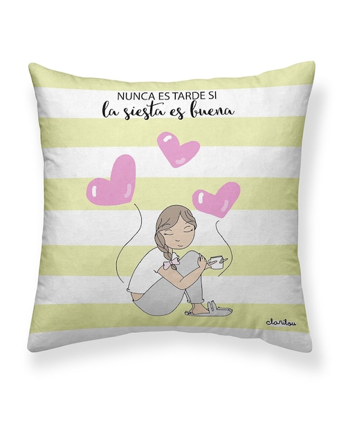 Funda cojín 50x50cm Siesta