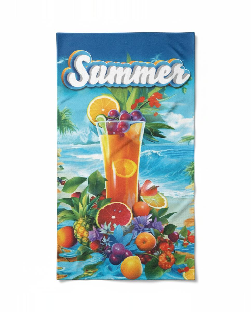Imagen 0 de Toalla Playa Estampada, extra suave