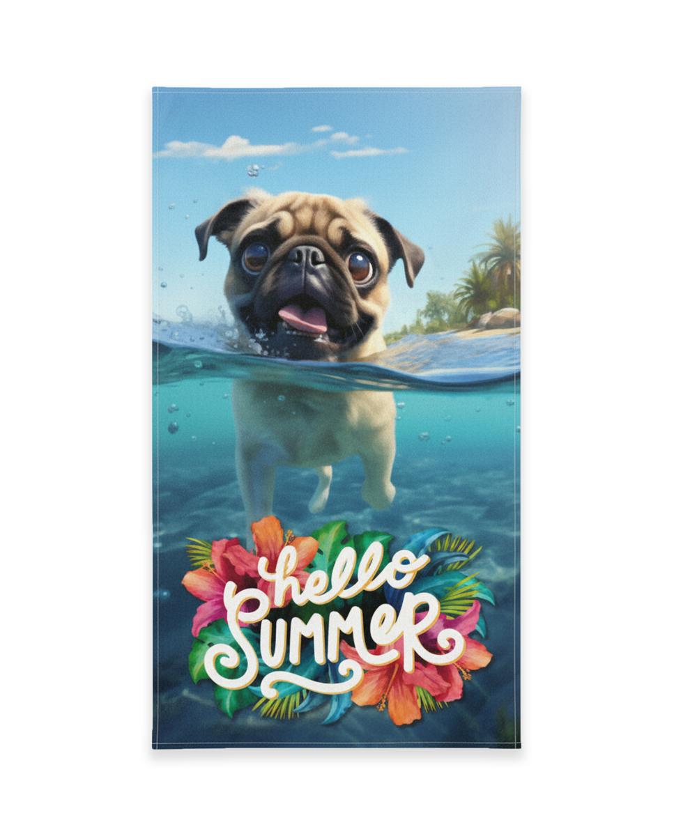 Imagen 0 de Toalla Playa Estampada, extra suave