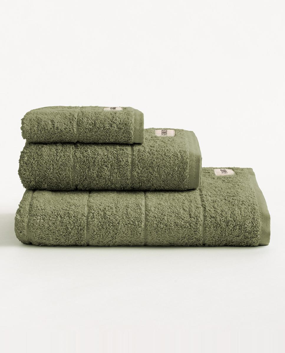 Imagen 0 de Set 3 Toallas 600 gr/m2 Verde