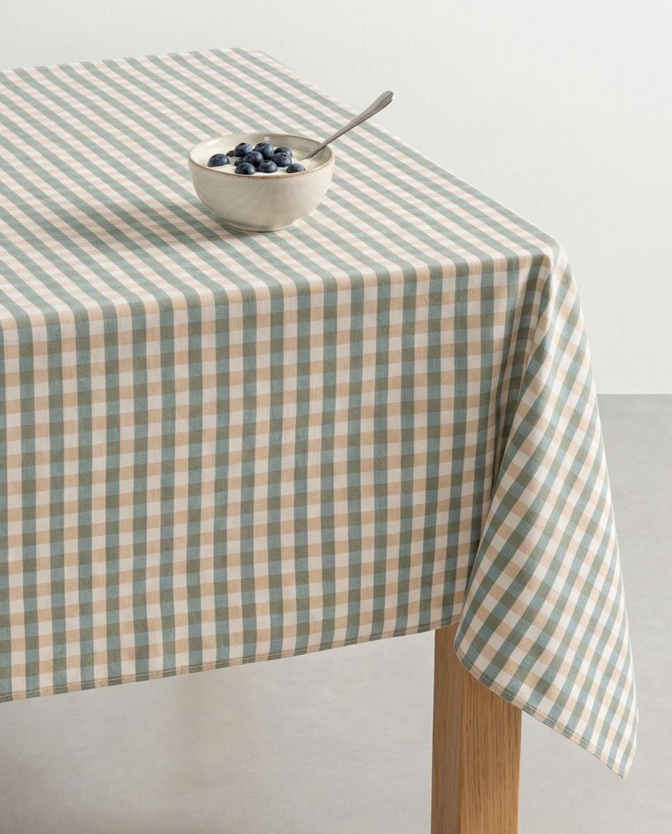 Imagen 0 de Mantel antimanchas  vichy multicolor
