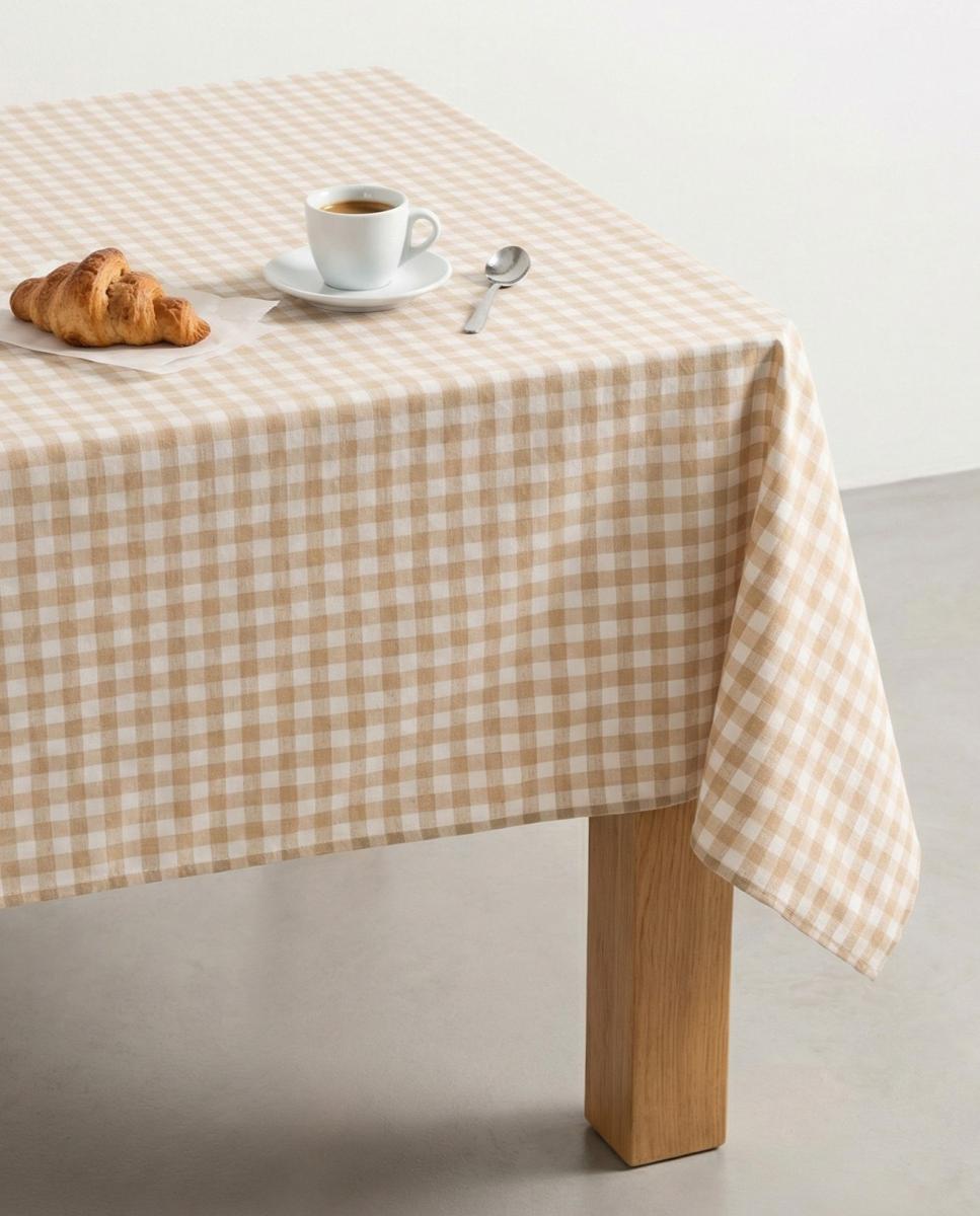 Imagen 0 de Mantel antimanchas  vichy multicolor