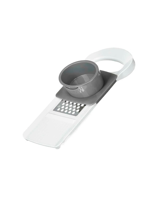 Imagen 0 de Pack 2 ralladores con asa y 4 tipos de cortes. Surtido aleatorio de 2 colores