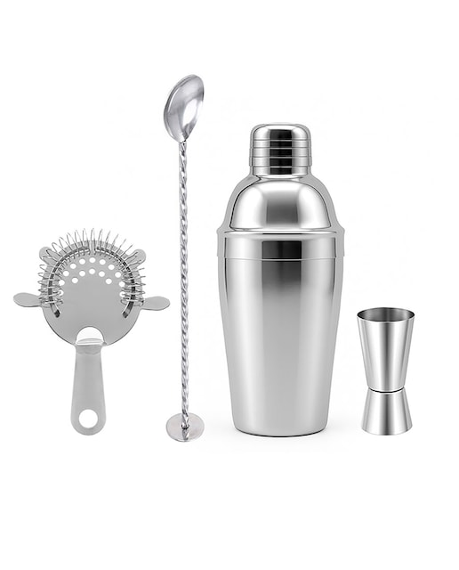 Imagen 0 de Set de coctelera con 4 piezas.