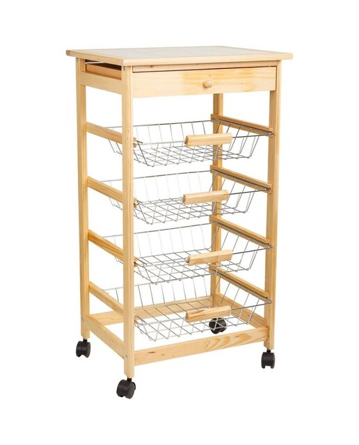 Imagen 0 de Carro de cocina de madera