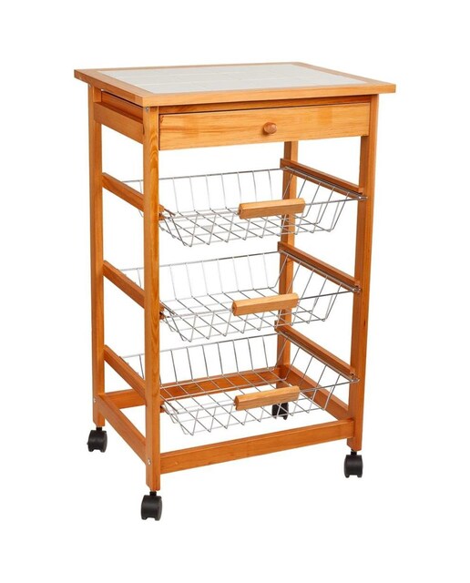 Imagen 0 de Carro de cocina de madera
