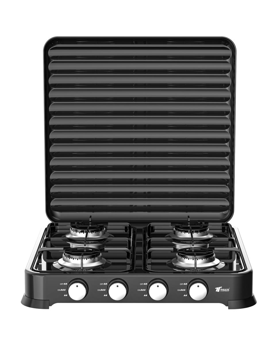 Imagen 0 de Cocina de gas portátil 4 quemadores